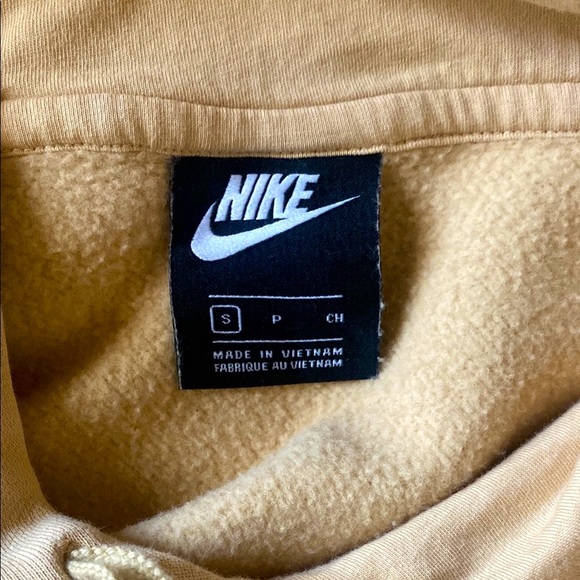 Nike - Butter Yellow Hoodie, Unisex, Size S - Picture 6 of 7